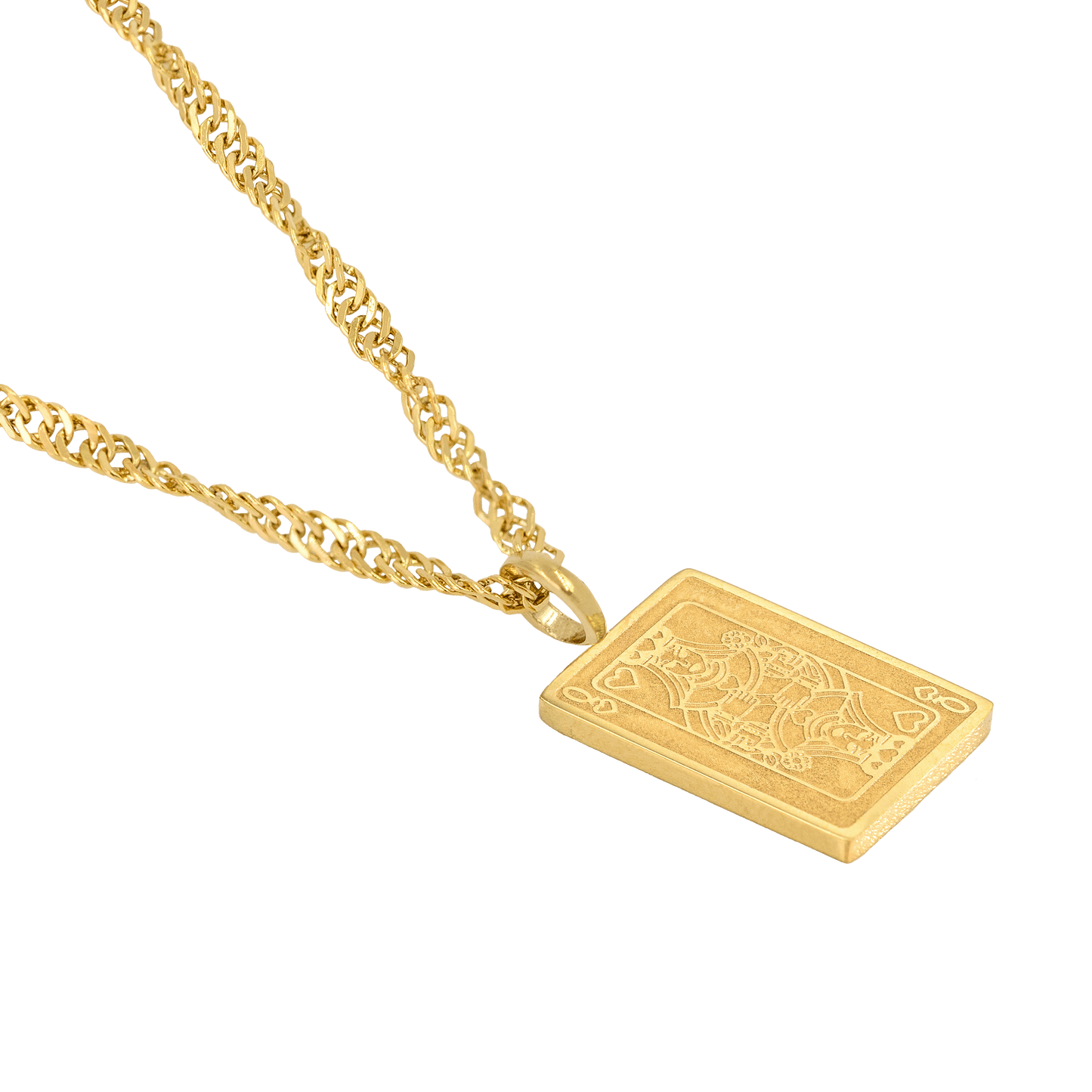 Like a Queen Necklace Gold