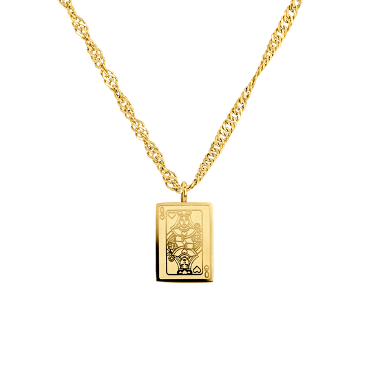 Like a Queen Necklace Gold