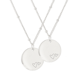 Mother & Daughter Necklace Bundle Silber