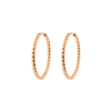 Twisted Hoops Large Roségold