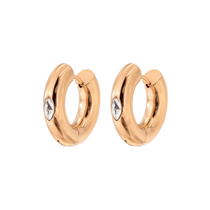 Phat Glowy Hoops Roségold