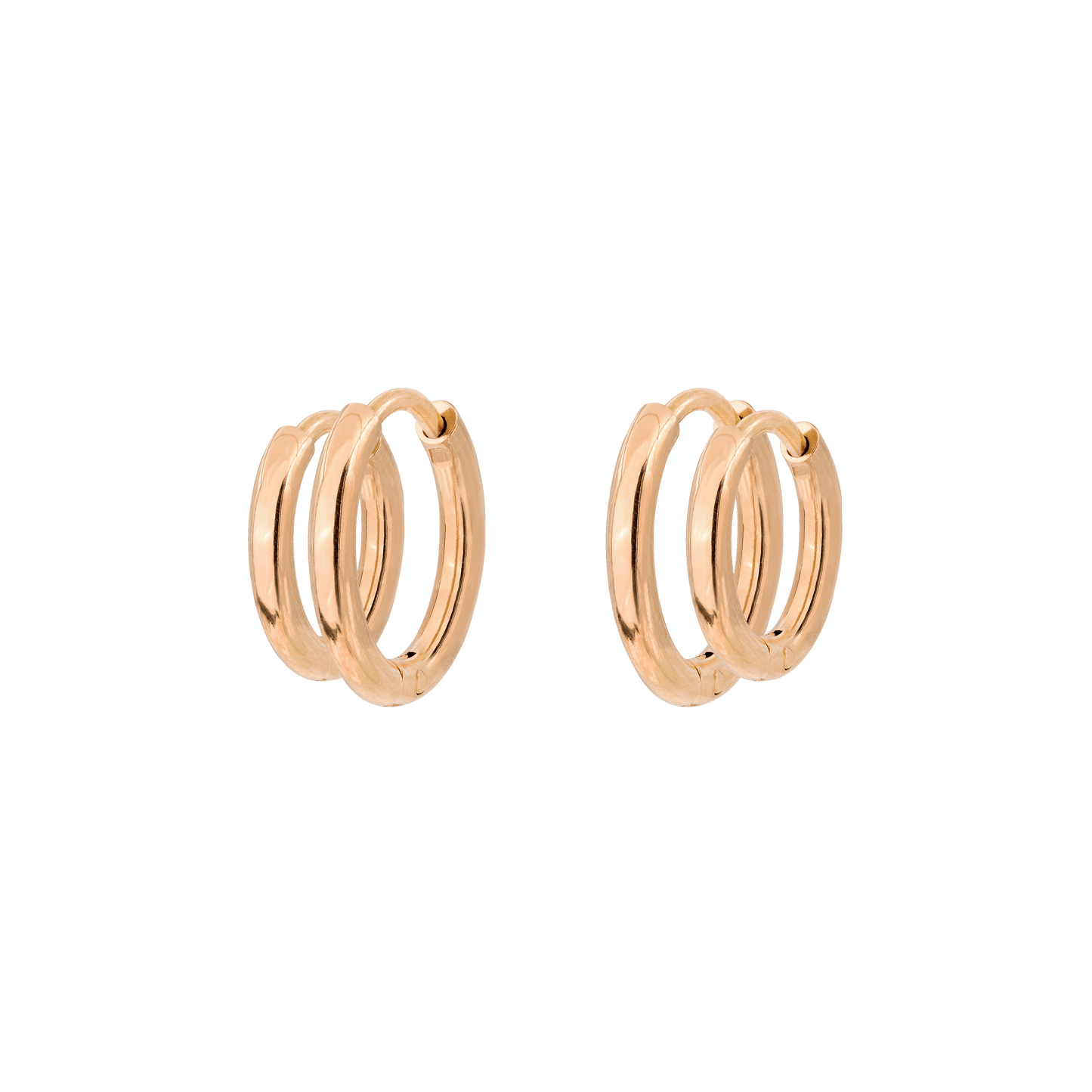Clean Hoop Bundle Small Roségold