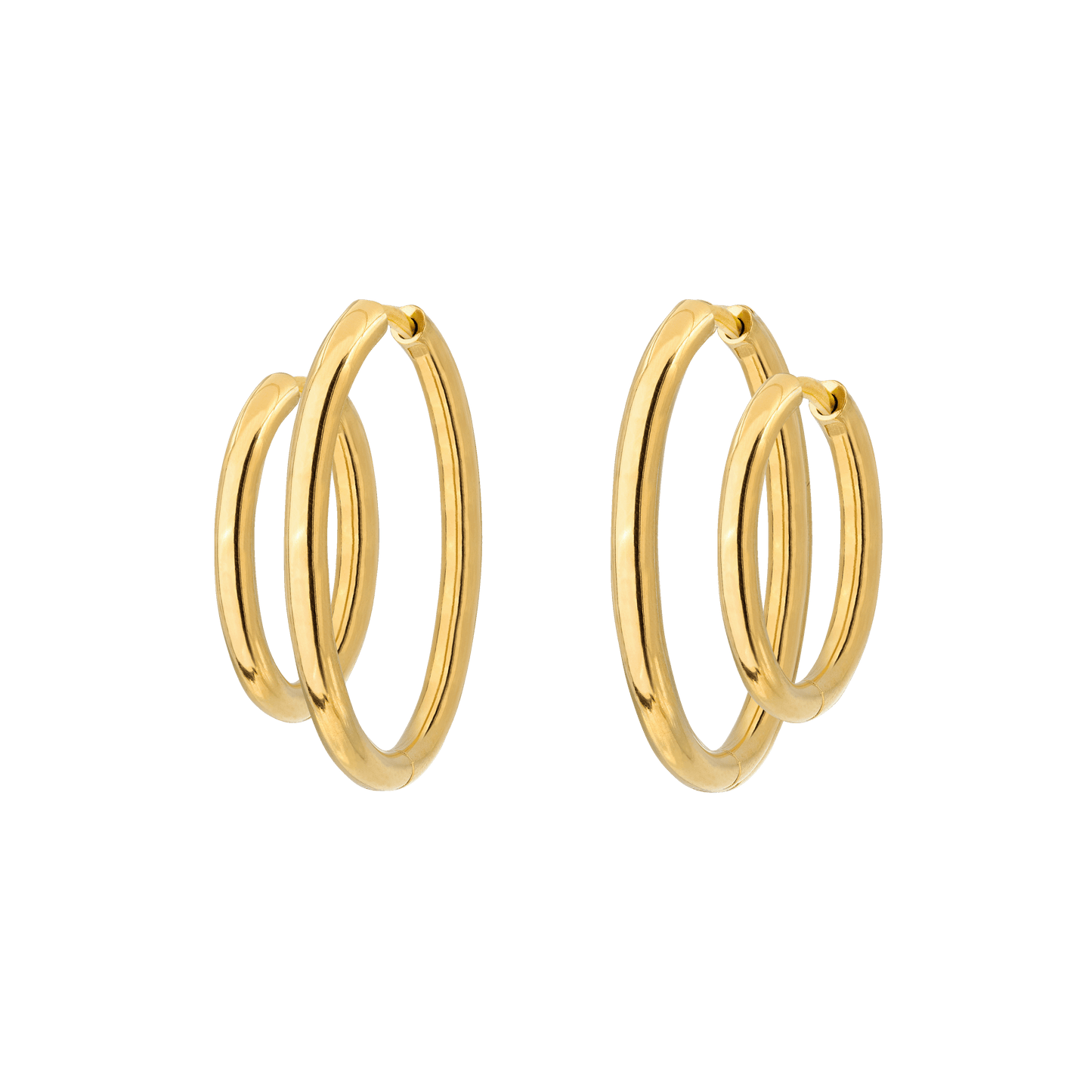 Clean Hoop Bundle Midi Gold