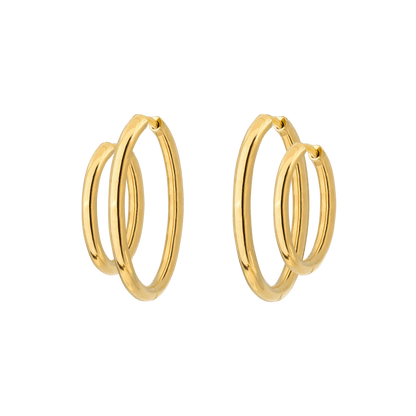 Clean Hoop Bundle Midi Gold