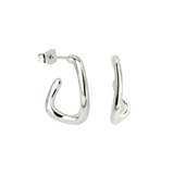 Sisterhood Bond Hoops Silber