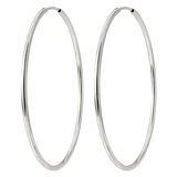 Super Maxi Hoops Silber