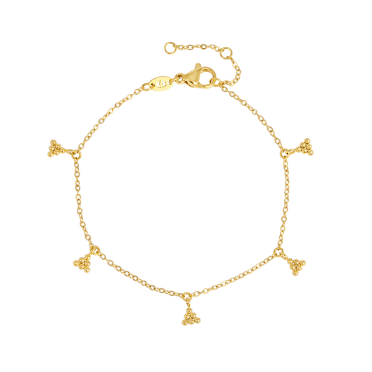 Tiny Beads Bracelet Gold