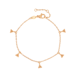 Tiny Beads Bracelet Roségold