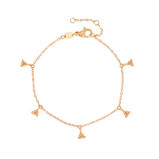 Tiny Beads Bracelet Roségold