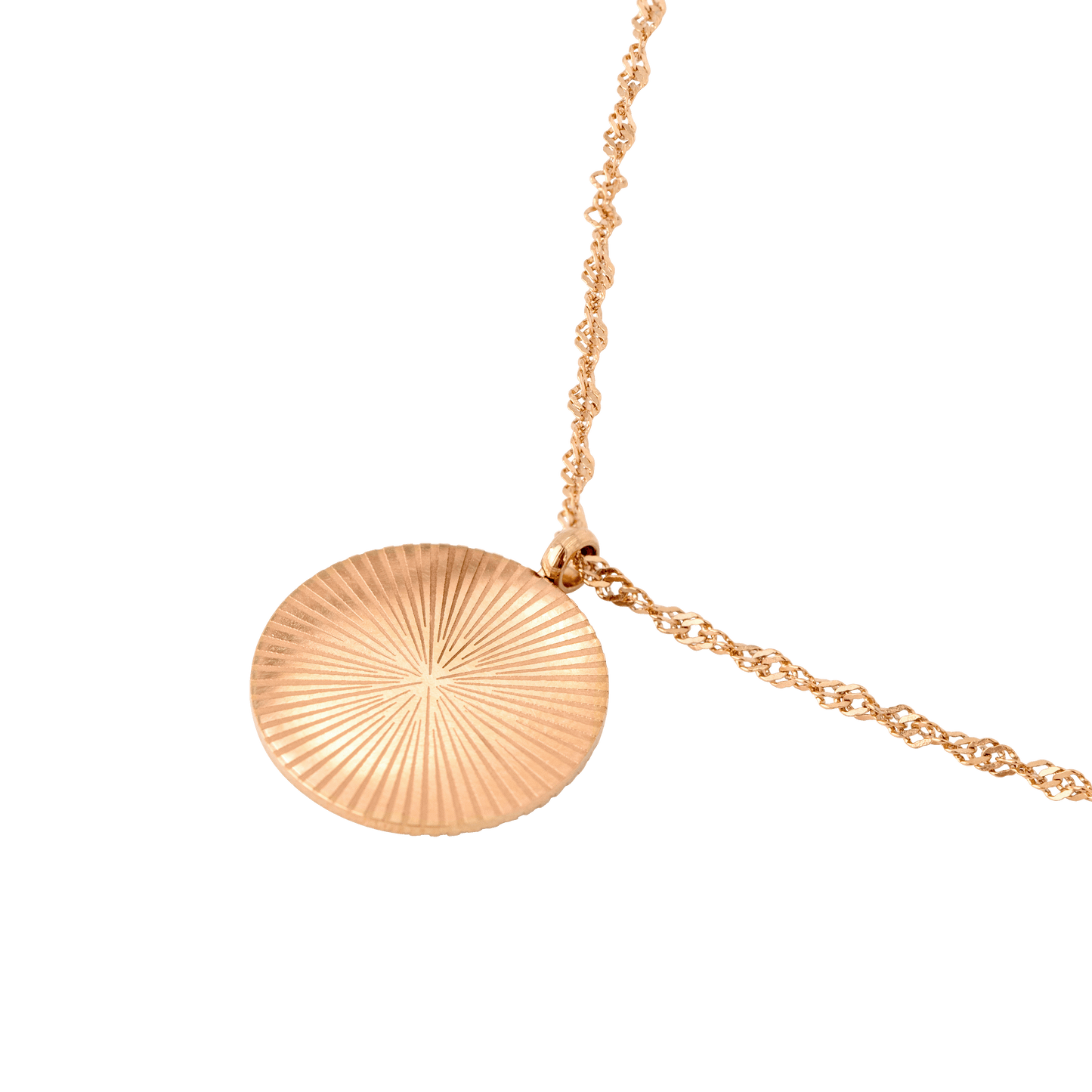 Rise & Shine Necklace Roségold