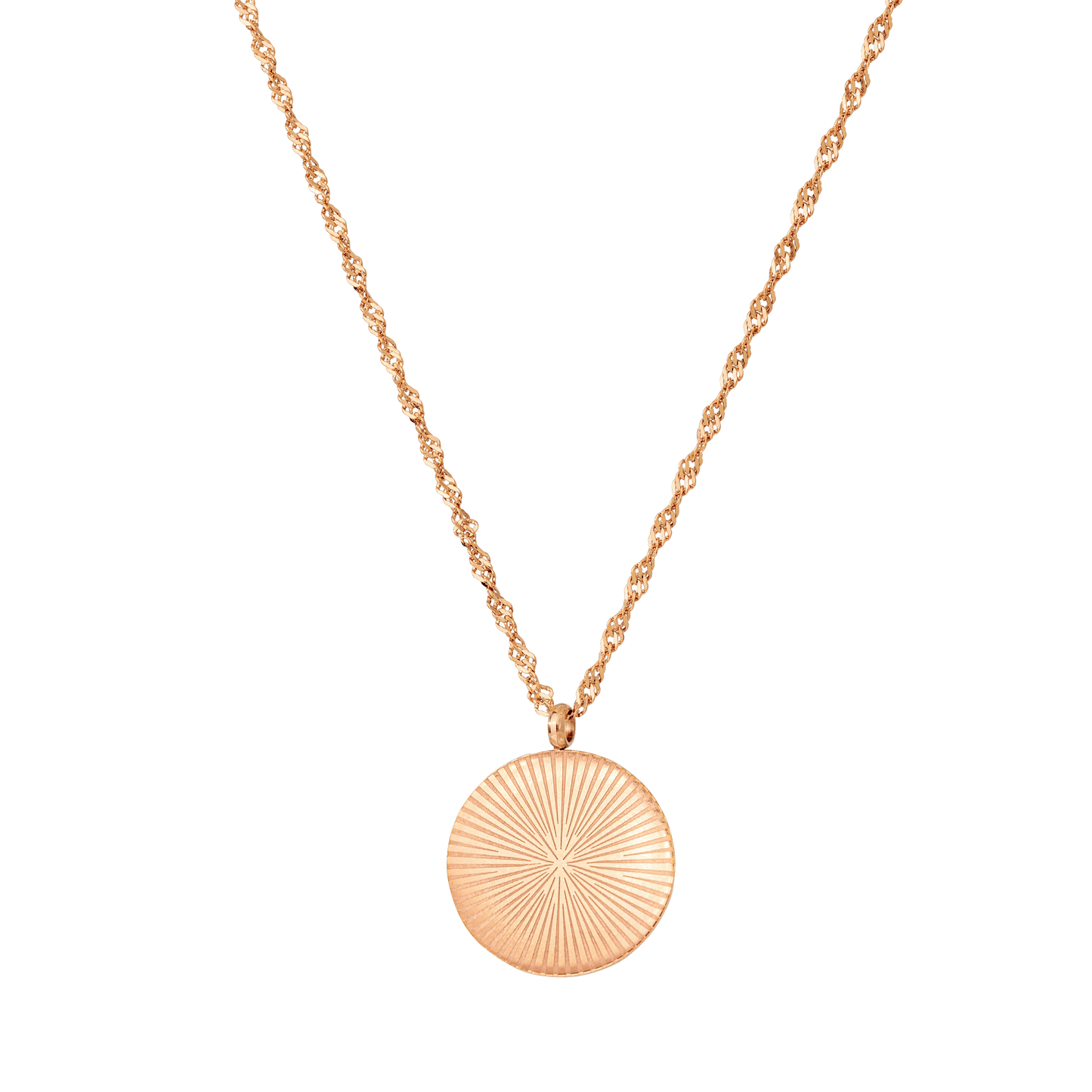 Rise & Shine Necklace Roségold