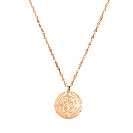 Rise & Shine Necklace Roségold