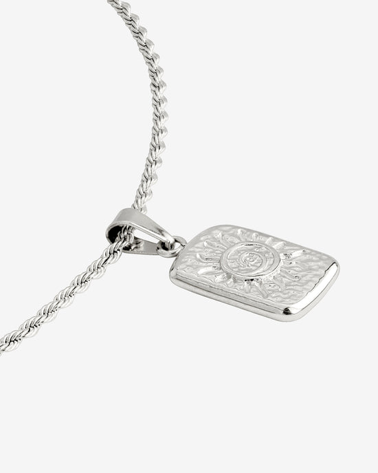 Sun Lover Pendant Necklace Silber