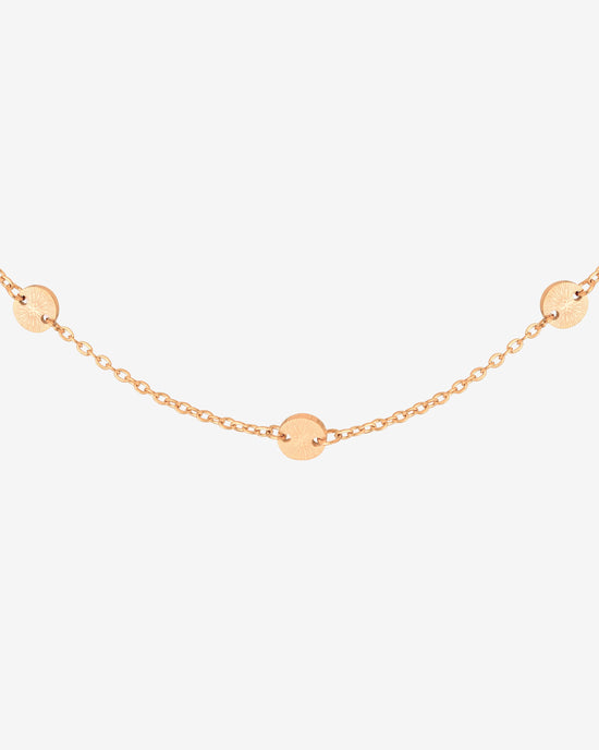 La Féminité Necklace Roségold