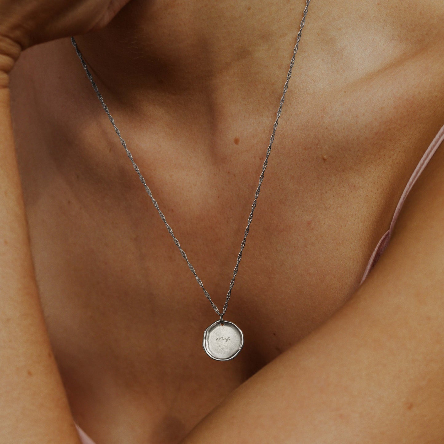 Zodiac Necklace – Aries / Widder Silber