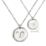 Zodiac Necklace – Aries / Widder Silber