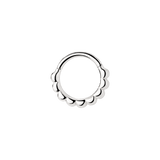 Beady Piercing Silber