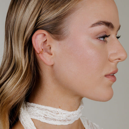 Beady Piercing Roségold
