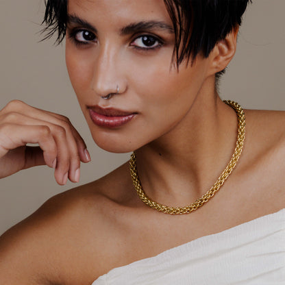 Chain Mania Necklace Gold