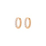 Glimmer Hoops Baby Roségold