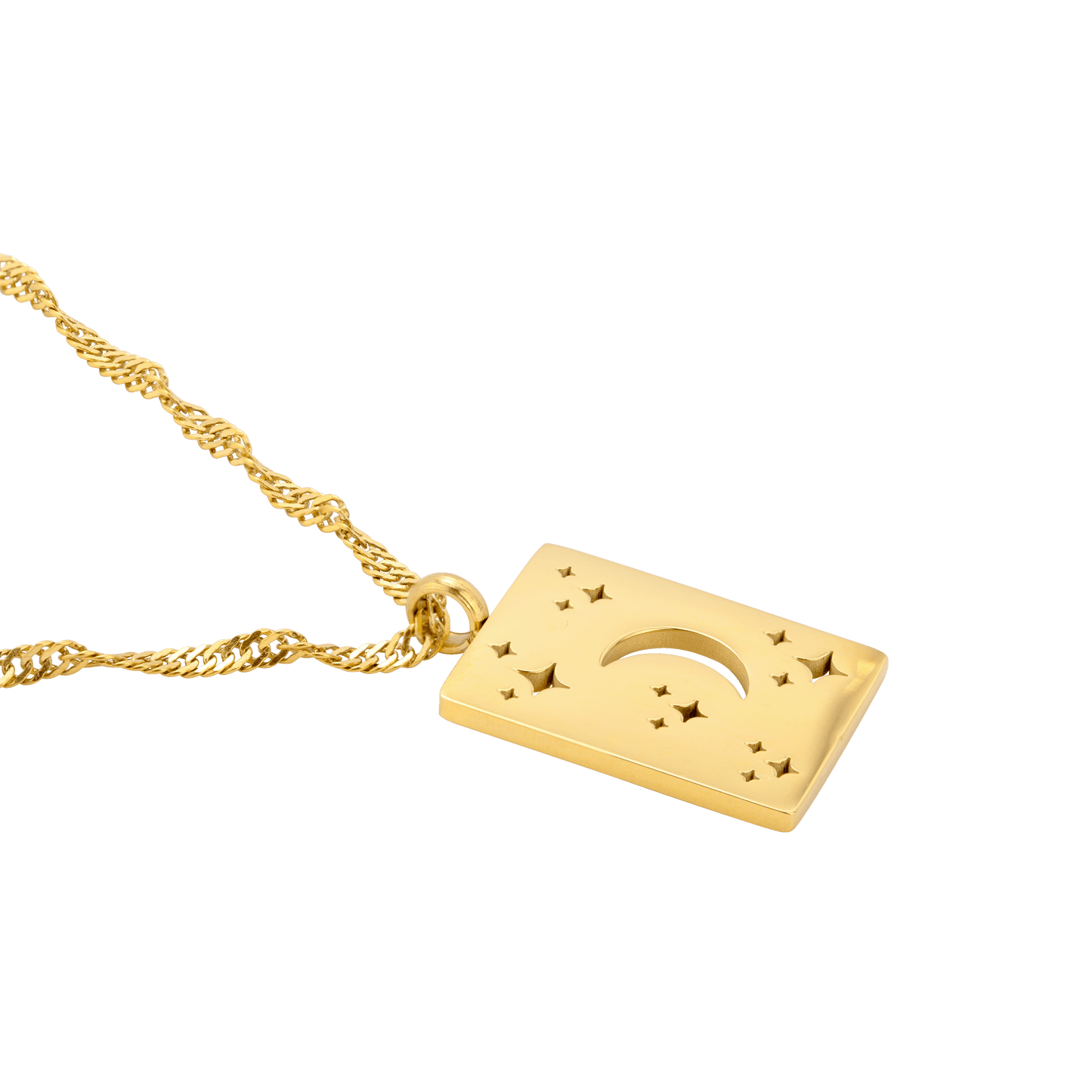 Midnight Lover Necklace Gold