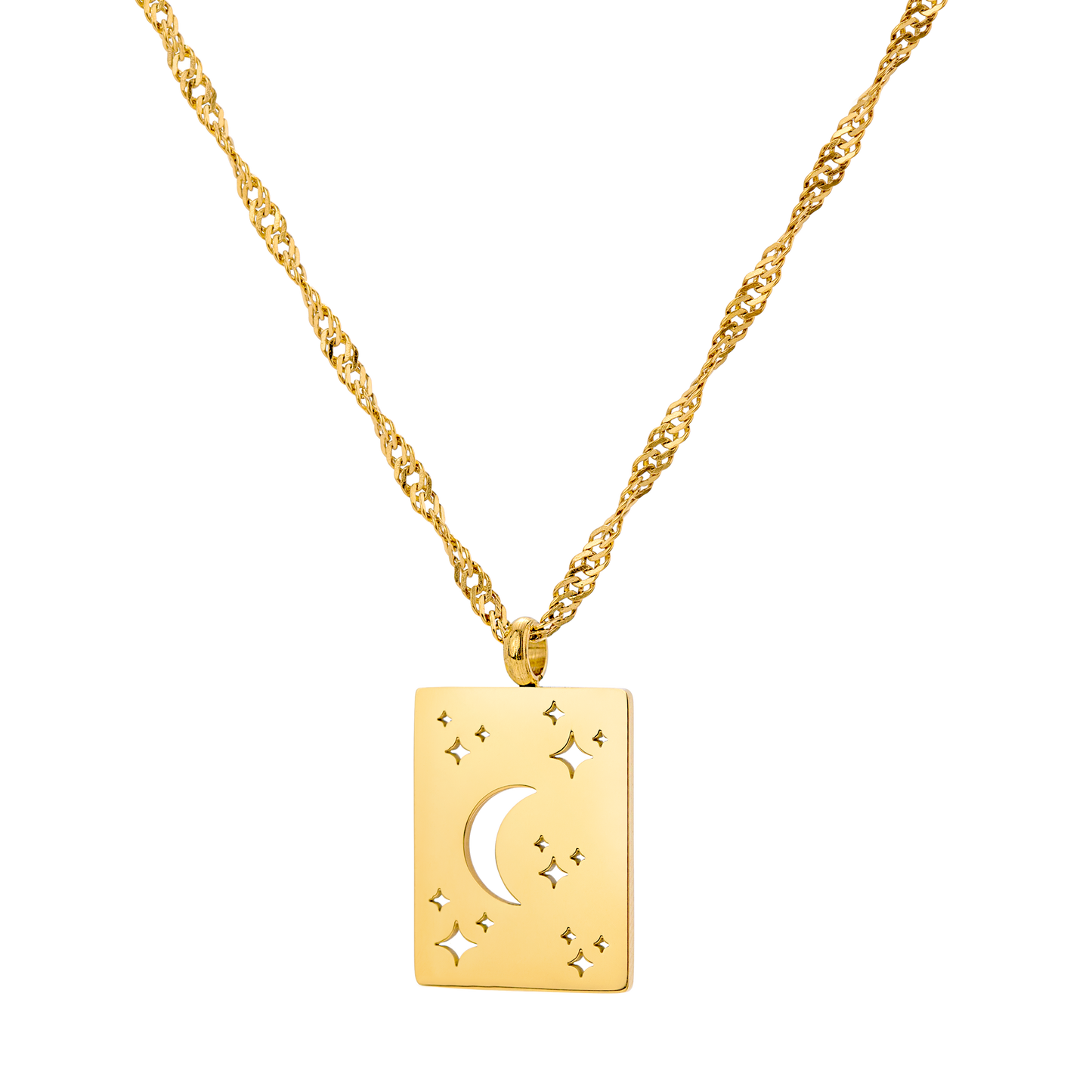 Midnight Lover Necklace Gold