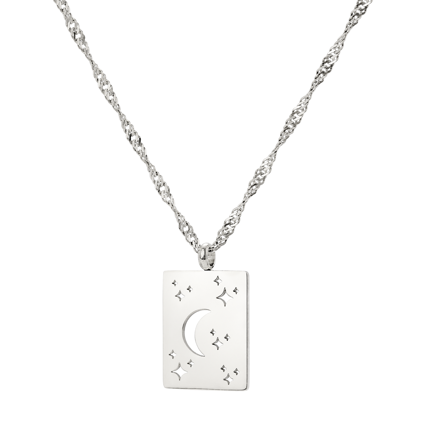 Midnight Lover Necklace Silber