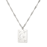 Midnight Lover Necklace Silber