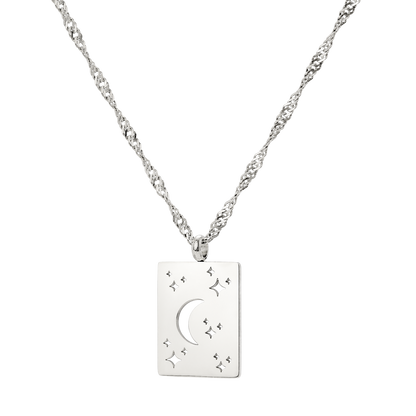 Midnight Lover Necklace Silber