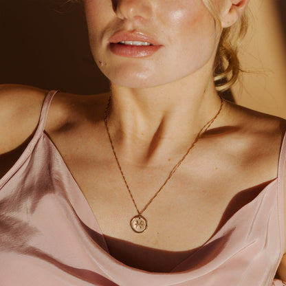 Zodiac Necklace – Pisces / Fische Roségold
