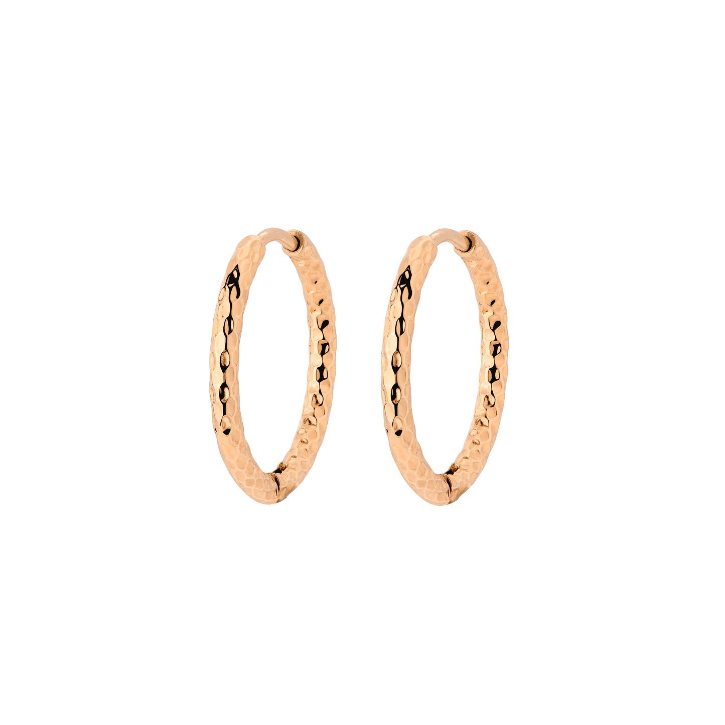 Prism Hoops Medium Roségold