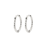 Prism Hoops Medium Silber