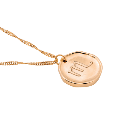 Zodiac Necklace – Scorpio / Skorpion Roségold