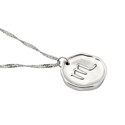 Zodiac Necklace – Scorpio / Skorpion Silber