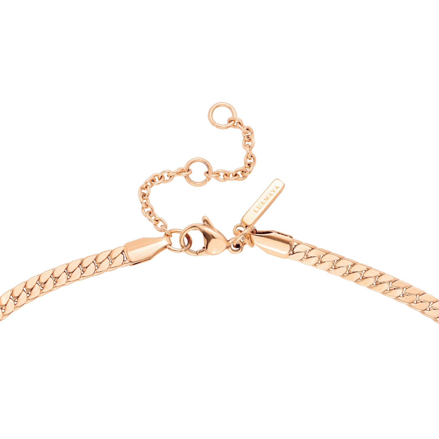 Snaked Necklace Roségold