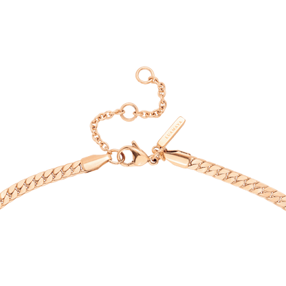 Snaked Necklace Roségold