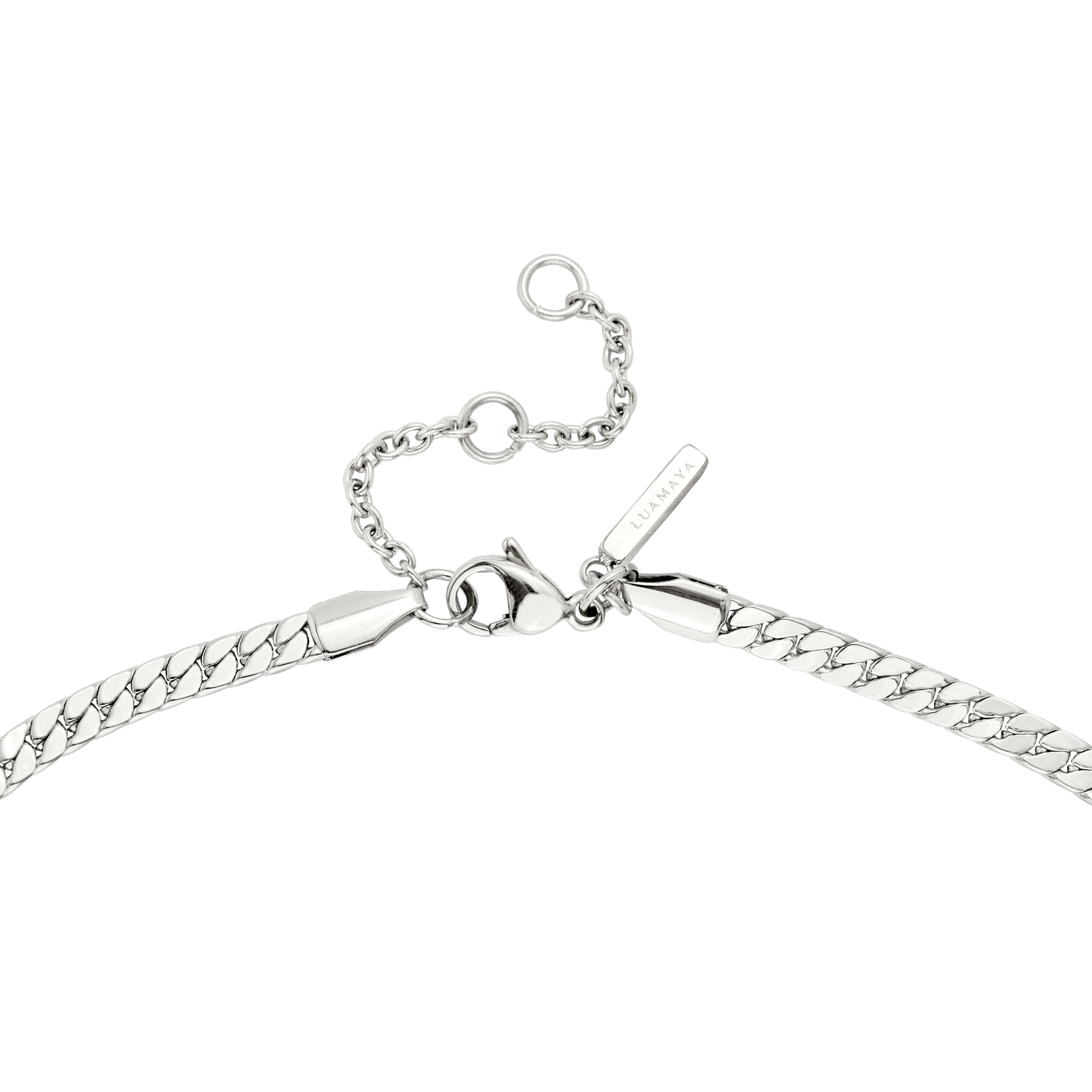 Snaked Necklace Silber
