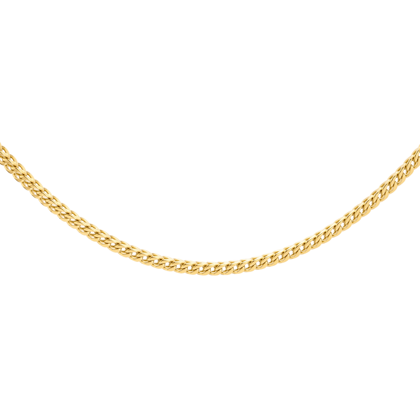 Spiga Chain Necklace Gold