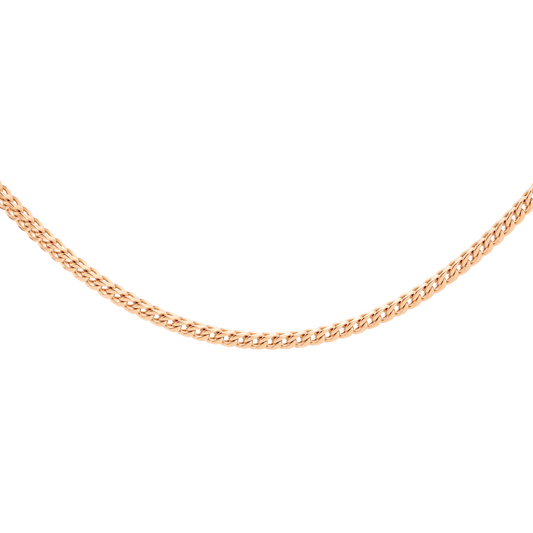 Spiga Chain Necklace Roségold