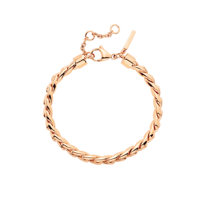 Spiral Links Bracelet Roségold