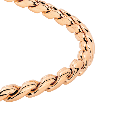 Spiral Links Bracelet Roségold