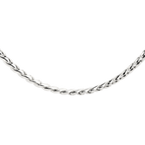 Spiral Links Necklace Silber