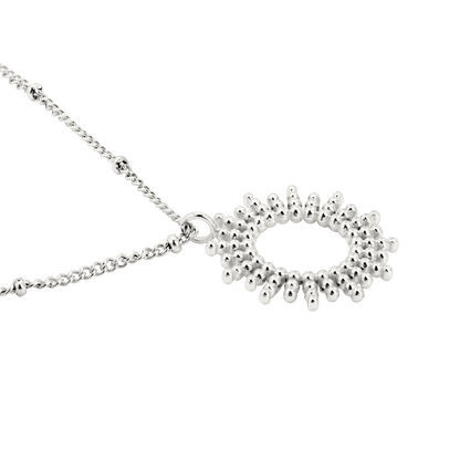 Sunny Beads Necklace Silber