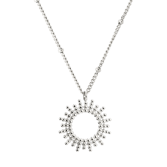 Sunny Beads Necklace Silber