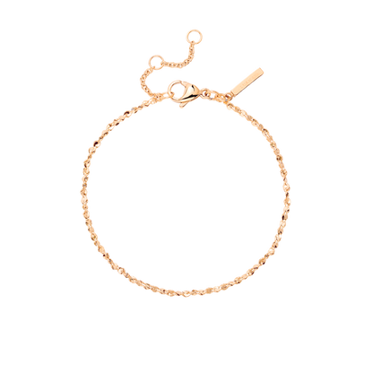 Tinsel Chain Bracelet Roségold