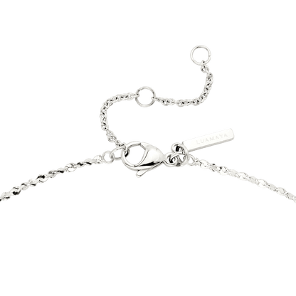 Tinsel Chain Necklace Silber