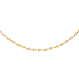 Tinsel Chain Necklace Gold