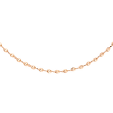 Tinsel Chain Necklace Roségold