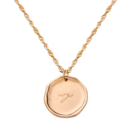 Zodiac Necklace Roségold