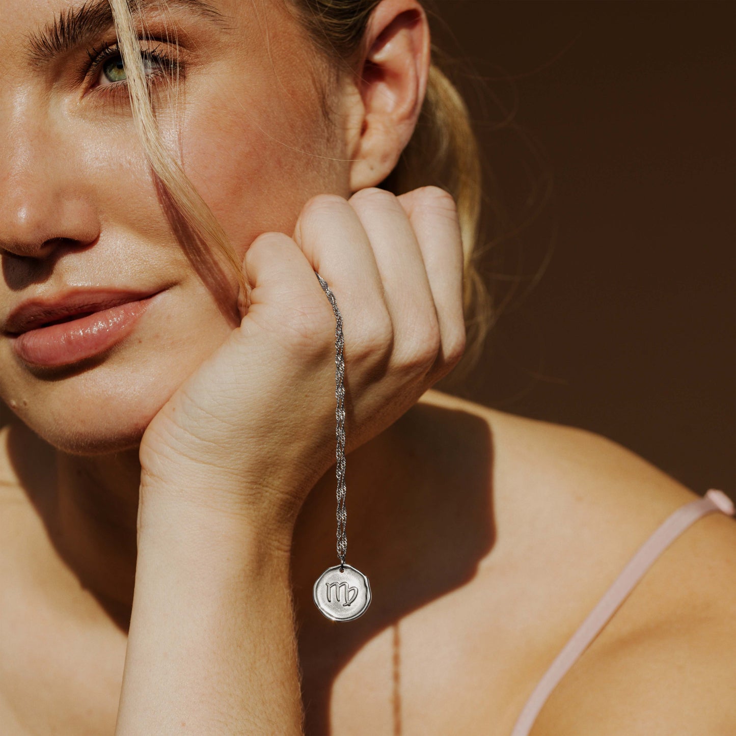 Zodiac Necklace – Virgo / Jungfrau Silber